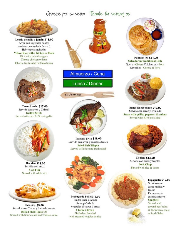 Menu La Promesa Restaurant-1