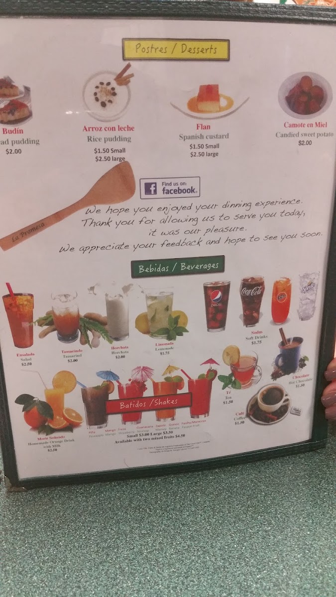 Menu La Promesa Restaurant-10