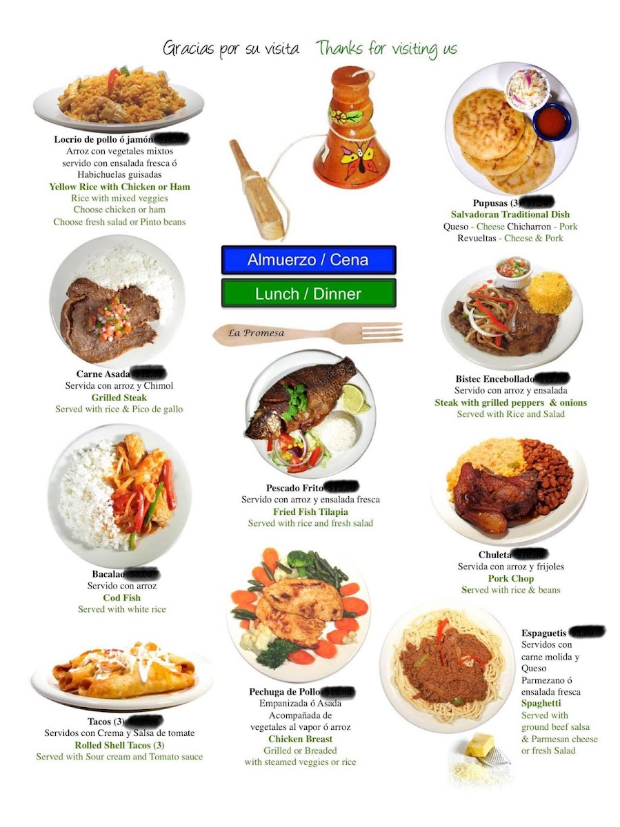Menu La Promesa Restaurant-3