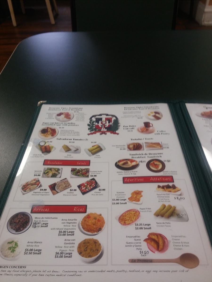 Menu La Promesa Restaurant-8